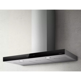 Hotte box 60 cm inox et noir