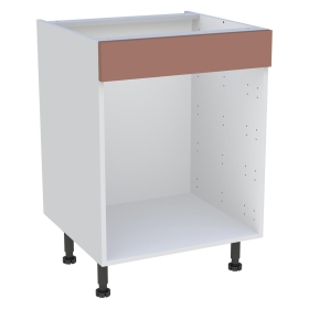 Meuble bas cuisine  H.87 cm x L. 60 cm - Terracotta mat