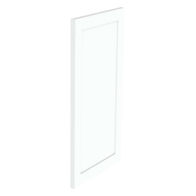 Kit façade meuble cuisine Blanc Cadre 1 porte H. 71,7 cm L. 39,7 cm
