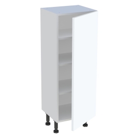 Meuble bas cuisine 1 porte H.115,8 cm x L. 40 cm x P. 36,9 cm - Blanc mat