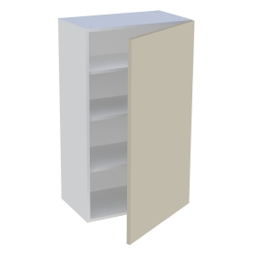 Meuble haut cuisine 1 porte H. 100,8 cm x L. 60 cm - Beige mat
