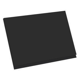 Kit façade meuble cuisine Noir Mat Sans Poignée 1 porte H. 42,9 cm L. 59,7 cm