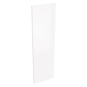 Kit joue de finition colonne cuisine BLANC BRILLANT SANS POIGNÉE - H. 216.6 cm