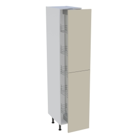 Colonne cuisine 2 portes H. 216,6 cm x L. 40 cm - C2P401EX - Beige mat