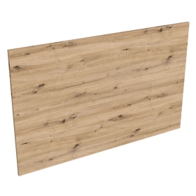 Coté de remplacement ilot pour meubles bas dos à dos CHÊNE NATUREL SANS POIGNÉE - H. 72 cm