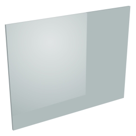 Coté de remplacement ilot pour meubles bas et haut dos à dos GRIS CENDRE BRILLANT - H. 72 cm