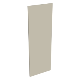 Coté de remplacement meuble haut cuisine grande hauteur Beige Mat - H. 100.8 cm