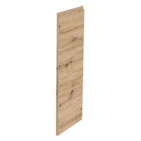 Kit façade meuble cuisine Chêne Naturel Sans Poignée 1 porte H. 100,5 cm L. 39,7 cm