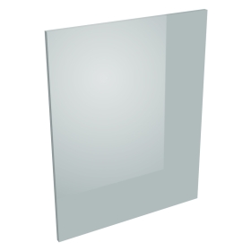 Coté de remplacement meuble bas cuisine GRIS CENDRE BRILLANT - H. 72 cm