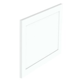 Kit façade meuble cuisine Blanc Cadre 1 porte H. 42,9 cm L. 59,7 cm
