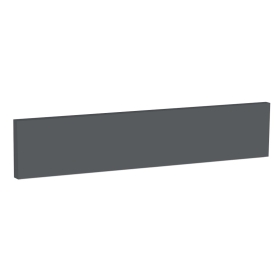 Kit bandeau four meuble cuisine Gris Ardoise Mat Sans Poignée 1 bandeau H. 11,8 cm L. 59,7 cm