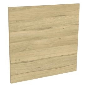 Kit façade 1 porte lave-vaisselle semi-intégrable Chêne Clair 1 porte H. 57,3 cm L. 59,7 cm