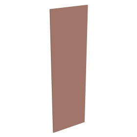 Joue de finition colonne H. 216,6 cm x L. 65 cm - Terracotta mat