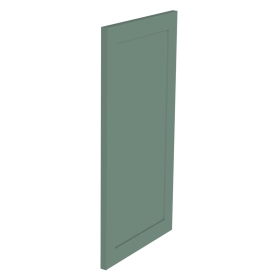 Kit façade meuble cuisine Vert Sauge Cadre 1 porte H. 71,7 cm L. 39,7 cm