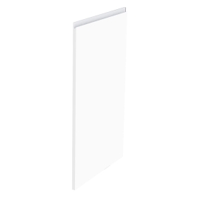 Kit façade meuble cuisine Blanc Mat Sans Poignée 1 porte H. 100,5 cm x L. 59,7 cm