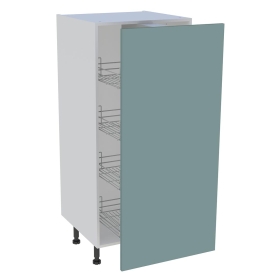 Demi colonne cuisine 1 porte H.129,6 cm x L. 60 cm - Vert opale mat