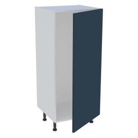 Demi colonne cuisine 1 porte H.129,6 cm x L. 60 cm - Bleu nuit mat