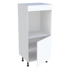 Demi colonne cuisine 1 porte H.129,6 cm x L. 60 cm - Blanc mat