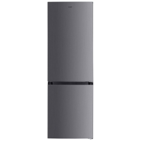 Réfrigérateur combiné inox foncé H. 186 cm x L. 60 cm - Candy CCH2T618EXBF