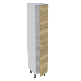 Colonne cuisine 2 portes H.216,6 cm x L. 40 cm - C2P401 - Chêne structuré
