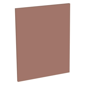 Kit façade meuble cuisine Terracotta Mat 1 porte H. 57,3 cm L. 59,7 cm