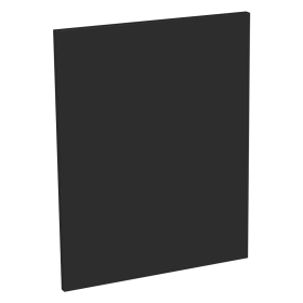 Kit façade meuble cuisine Noir Mat 1 porte H. 57,3 cm L. 59,7 cm