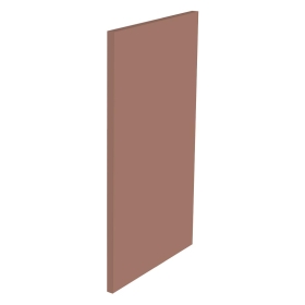 Kit façade meuble cuisine Terracotta Mat 1 porte H. 71,7 cm L. 44,7 cm