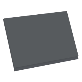 Kit façade meuble cuisine Gris Ardoise Mat Sans Poignée 1 porte H. 42,9 cm L. 59,7 cm