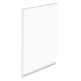 Kit façade meuble cuisine Blanc Mat Sans Poignée 1 porte H. 57,3 cm L. 59,7 cm
