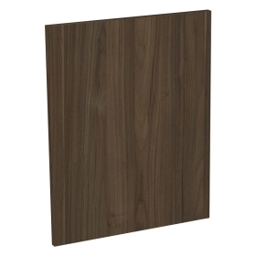 Kit façade meuble cuisine Noyer Foncé 1 porte H. 57,3 cm L. 59,7 cm