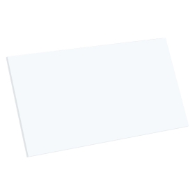 Kit façade meuble cuisine Blanc Mat 1 porte H. 42,9 cm L. 79,7 cm