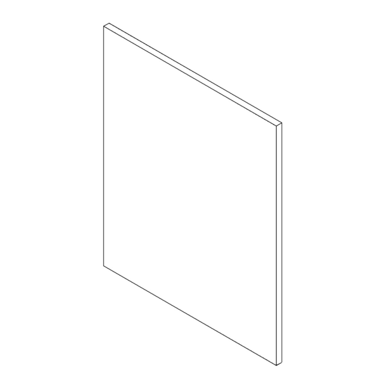 Dos pour meuble bas cuisine 60 cm